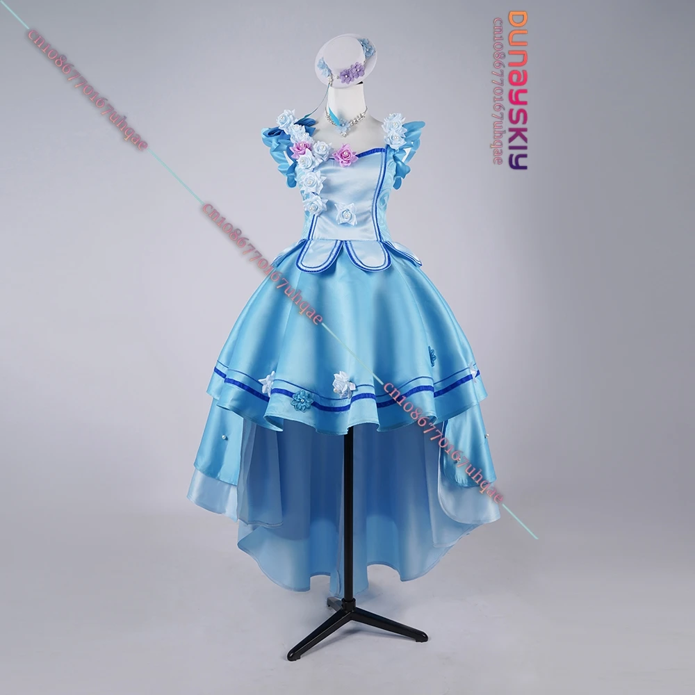 Xiaoyue Cospaly Anime Stars Academy Costumes Bean Sand Tail Dress Women's Princess Dress Halloween Party Suit Role-playing