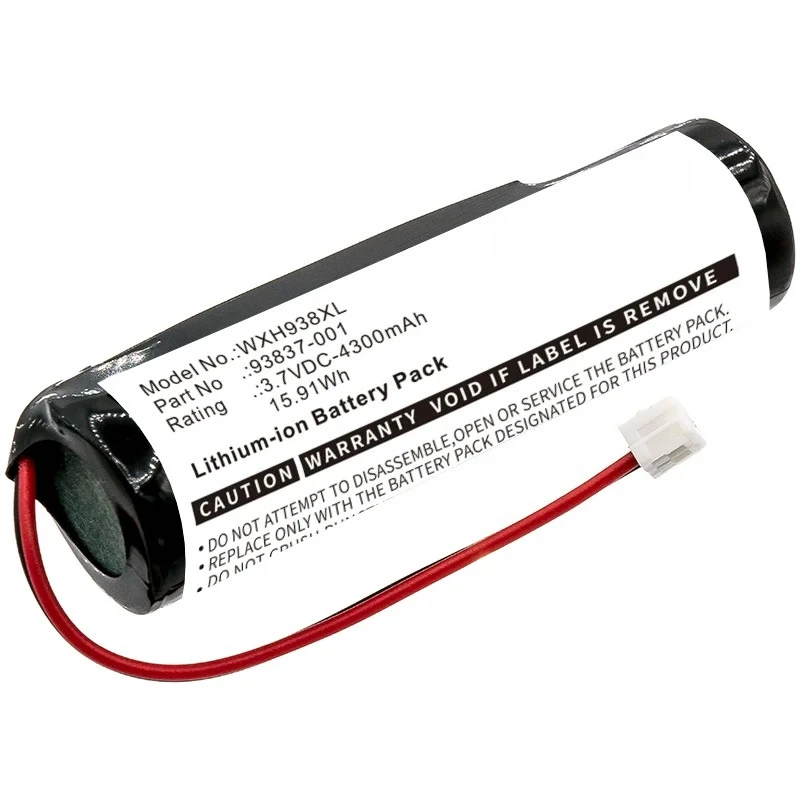 4300mAh Battery 93837-001 for Wahl Cordless Magic Clip Designer Sterling 4 Super Taper Cordless Magic Clip Machine