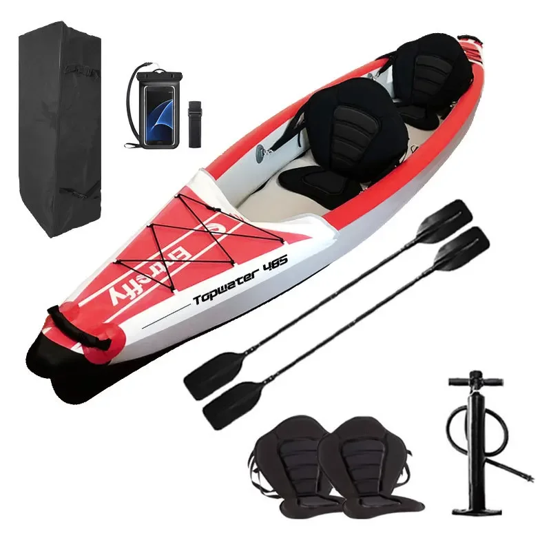 

Kayak Single Double Triple Inflatable Boat Rubber Rafting Boat