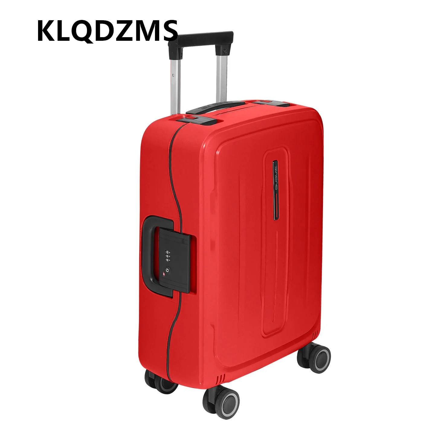 

Чемодан KLQDZMS для женщин, ручная кладь, ABS+PC, большой объем, на колесиках, 20, 24, 28, 32 дюйма, комбинированный чемодан, мужской чемодан