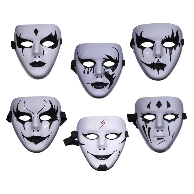 

2025 New Hip Hop Street Dance Mask Scary Halloween Mask Demons Step Cosplay Masks Gift