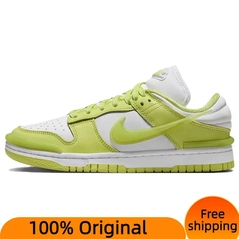 Nike Dunk Low Twist Lemon Women's Sneakers shoes With Original Box