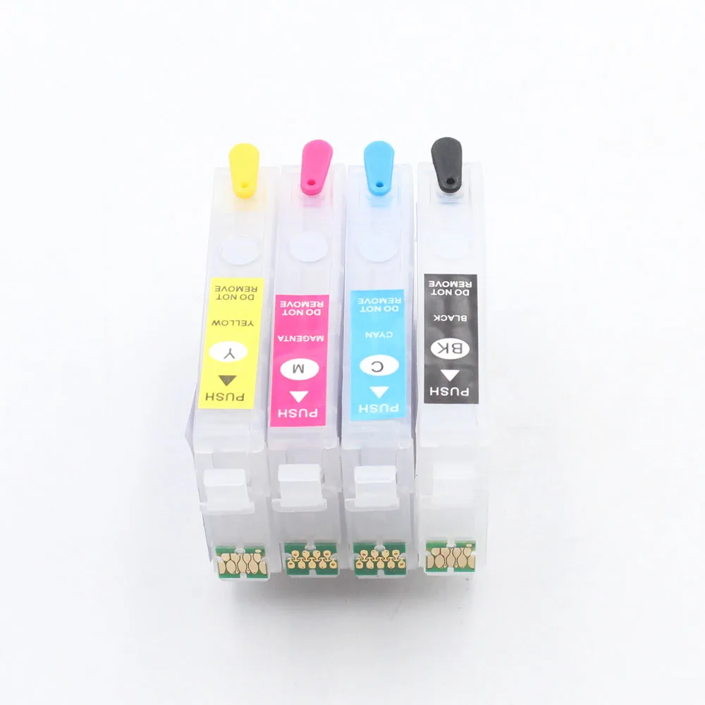 4 Color T1811-T1814 Refill Ink Cartridge with ARC Chip for Epson XP-215 XP-312 XP-315 XP-412 XP-415 XP-225 XP-322 XP-325 XP-422