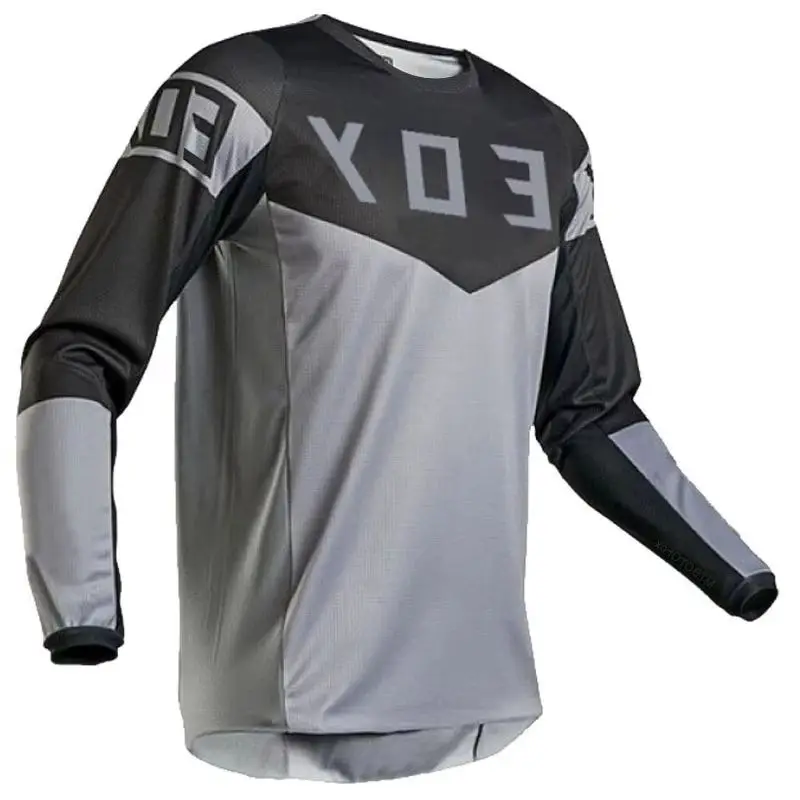 

Мотоциклетная футболка для мотокросса, горный велосипед, DH MX MTB, мотоциклетный трикотаж для мужчин и женщин, быстросохнущий трикотаж для мотоцикла