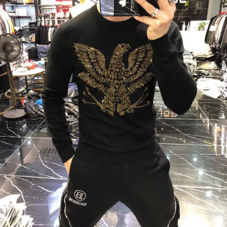 

Mens Clothes Fall Winter Men Clothing Long Sleeve Pullover High Quality Korea 2023 designer sweatershirt