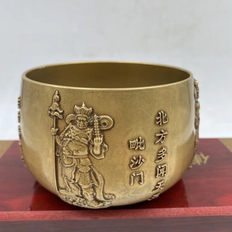 bol-de-bouddha-quatre-rois-celeste-tasse-en-cuivre-tasse-a-the-pot-de-riz-ornement-bassin-au-tresor-sculpture-salon-bureau-de-style-chinois-ou