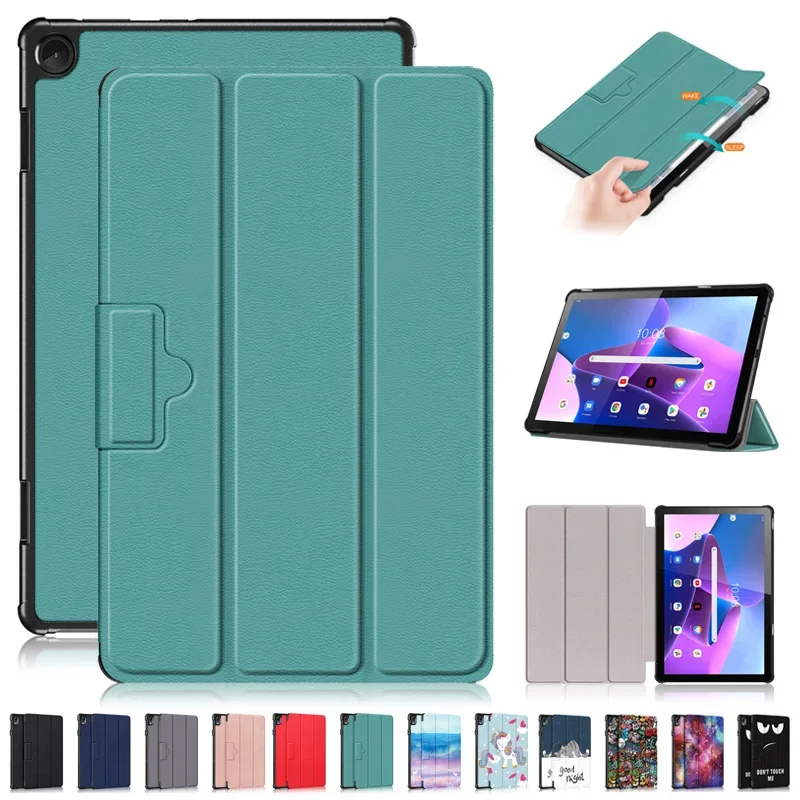 

Funda for Lenovo Tab M10 3rd Gen Tablet Case Tri-Folded Magnetic Stand Cover for Lenovo TB328FU TB328XU Smart Wake/Sleep