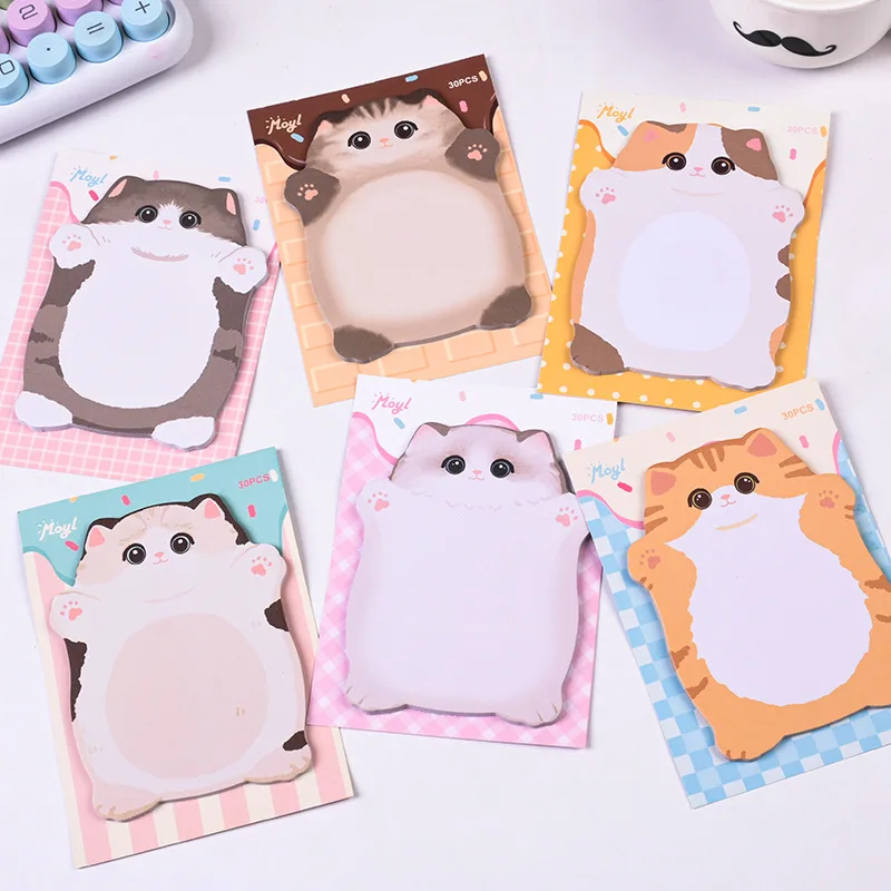 Gift Cute Pet Alien Cat Notes Message Student Handbook Cartoon N Times Lovely Memo Pad Kawai Stationery Office School Supplies