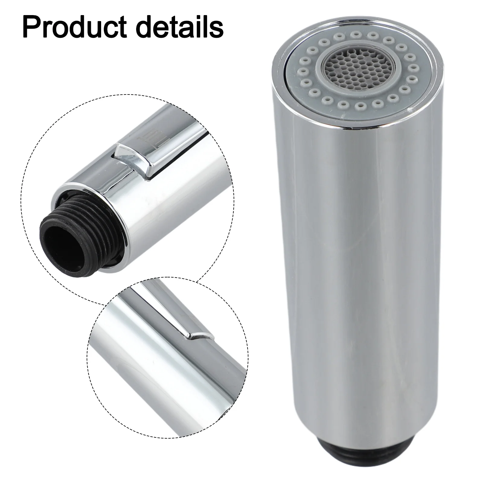G1/2\'\' Sink Kitchen Basin Pull Out Faucet Aerator Sprayer Nozzle Shower Head Bubbler Water Saving Bathroom Tap Aerator