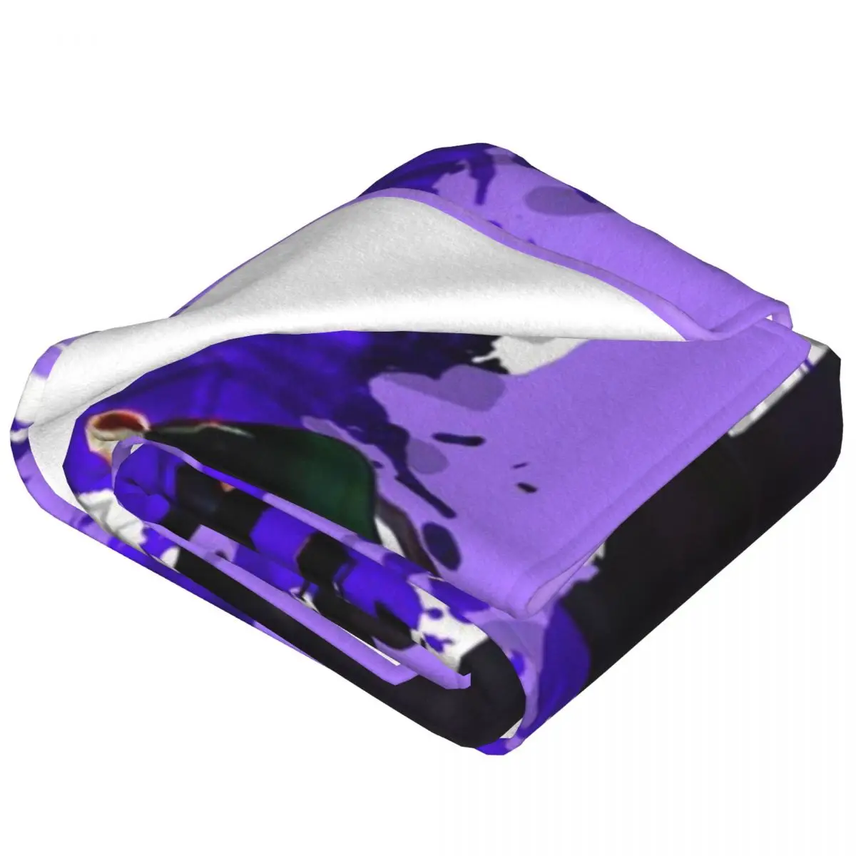 Lefty Soft Warm Blankets Music Rapper Purple Camping Throw Blanket Spring Cute Custom Flannel Bedspread Sofa Bed Cover