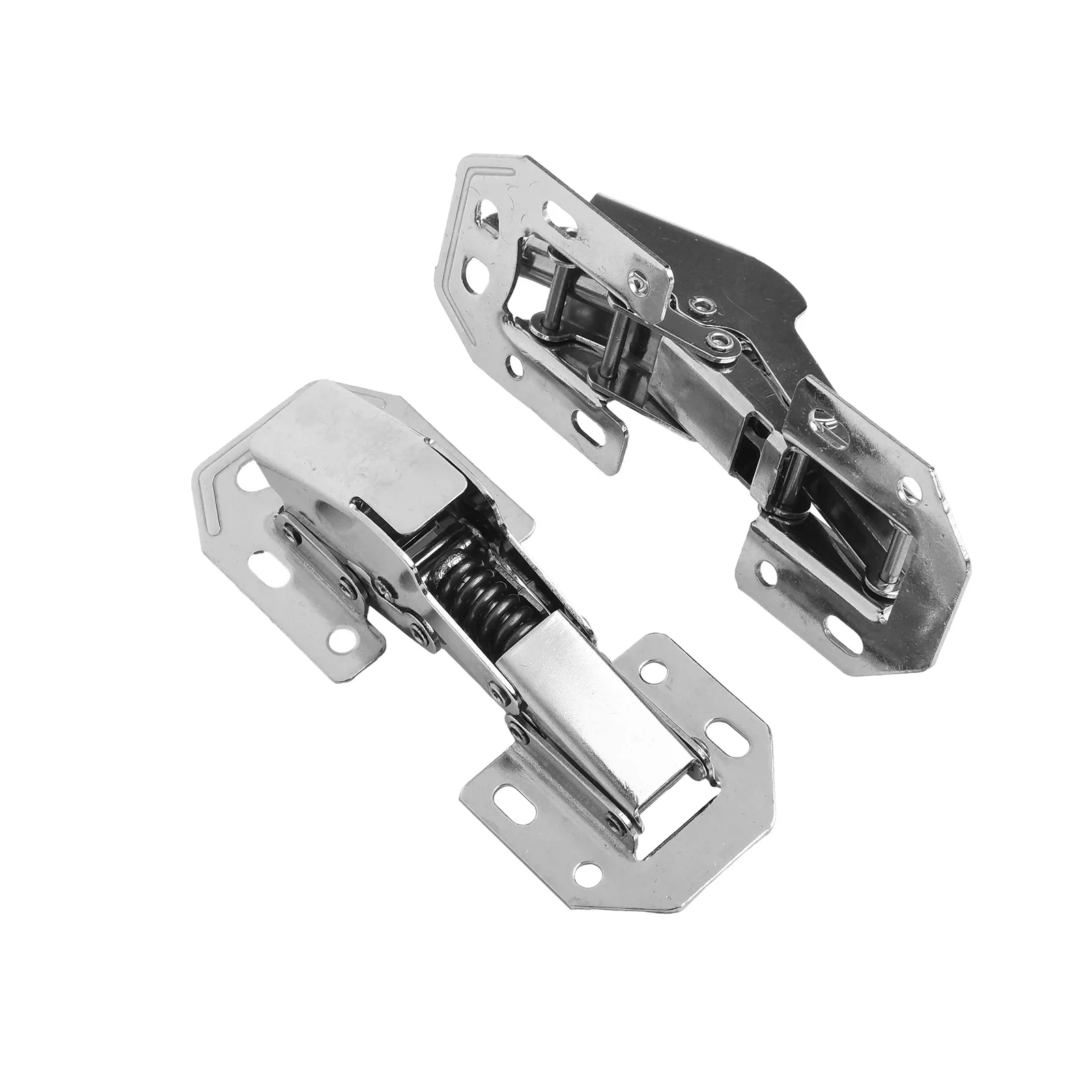 Cabinet Hinges Concealed Hinge Home Improvement Soft Closing Mechanism Versatile Fit Half Overlay Installation