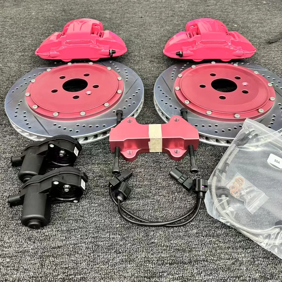 

Автоматический большой тормозной комплект, гоночный тормозной диск, задний электронный 4-поршневой тормозной суппорт V6 для Mercedes Benz C218 C200 W204 W205