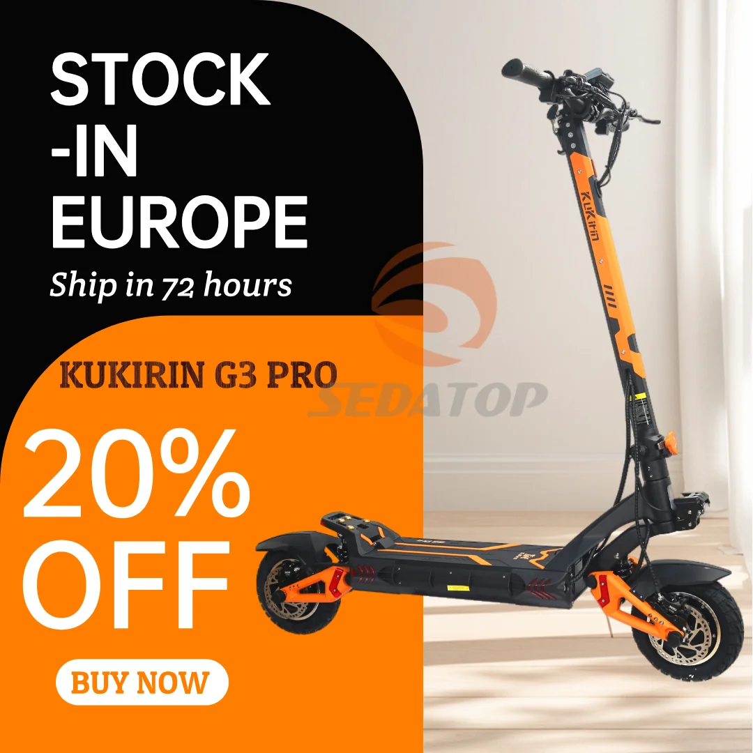 Kukirin G3 Pro Electric Scooter Dual Motor 52V23.4AH Large Battery