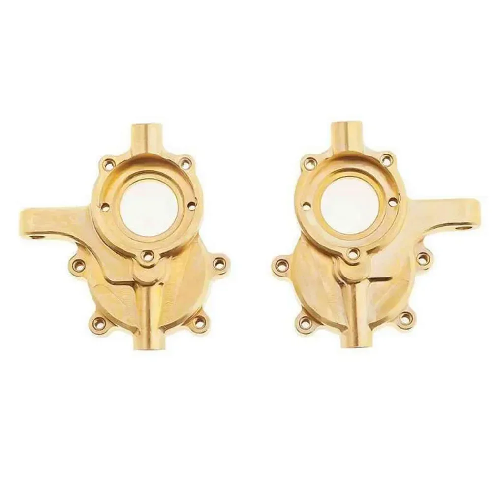 

2pcs/set Brass Front Steering Cups for Redcat GEN8 RER11406 RC Crawler Car Upgrade Parts