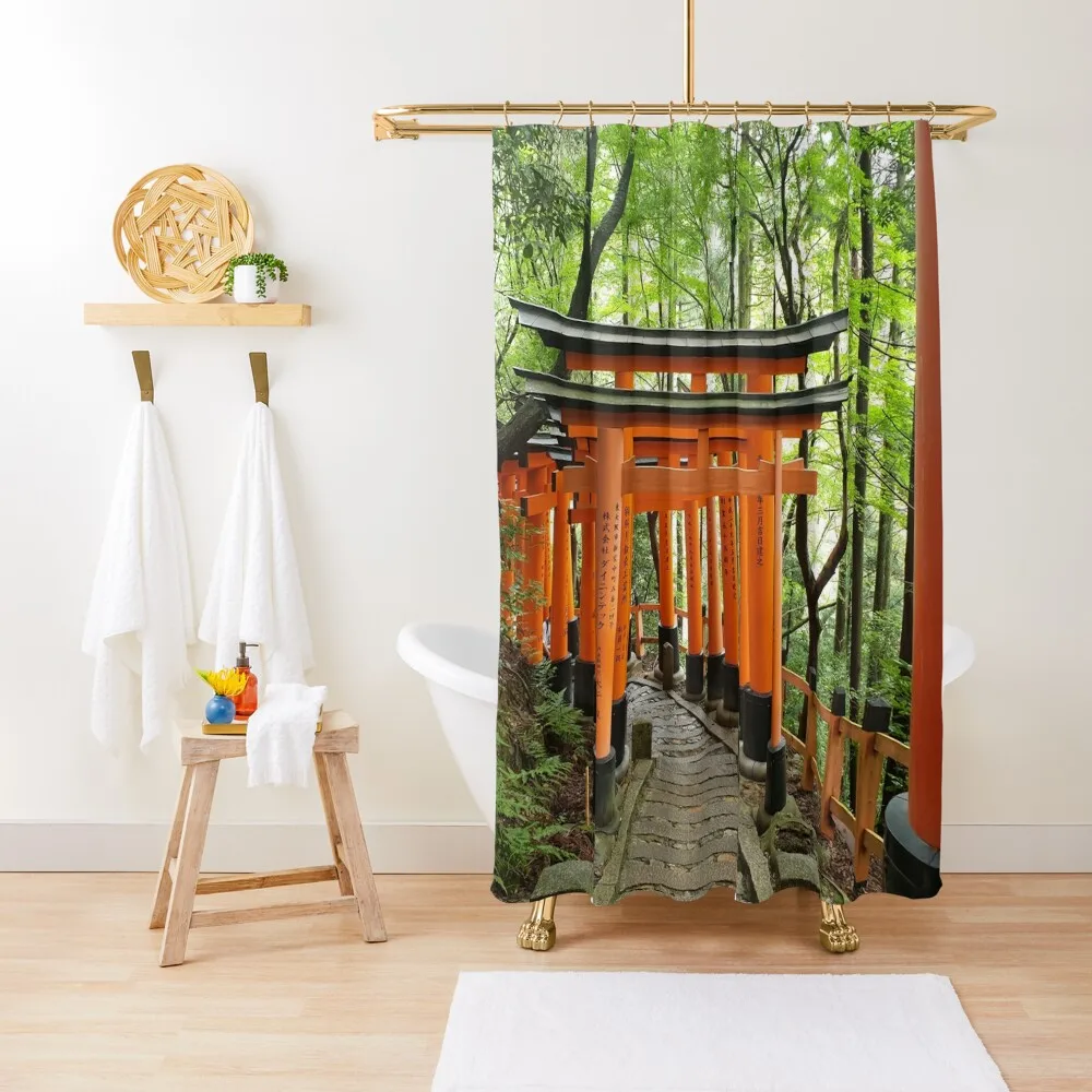 

Torii gates 2 Shower Curtain Anime Bathroom Bathroom Box Bathroom Shower Curtain