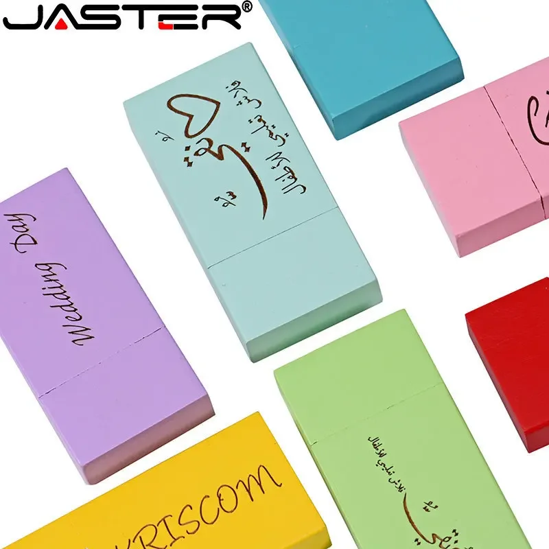 

USB-флеш-накопитель JASTER в деревянном корпусе, 128 ГБ, 16 ГБ