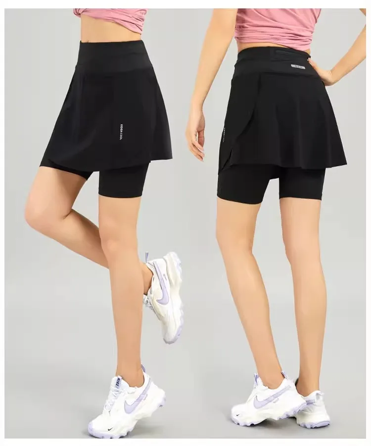 Yoga Tennis Shorts Women Fitness Top Spandex Neon Elastic Running Workout Leggings For Ladies Gym Sport Shorts Fitness Sportwear