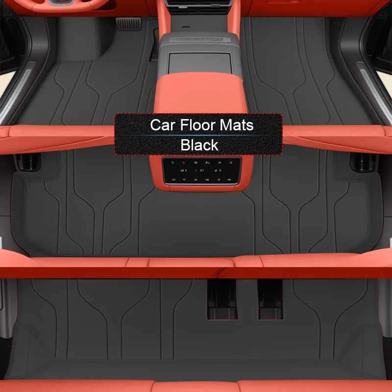 

Custom Nappa Leather Car Foot Protect Mat Luxury Waterproof For BYD SEALION 8 ATTO 8 7SEATS 2025-Present Floor Pad Accessory