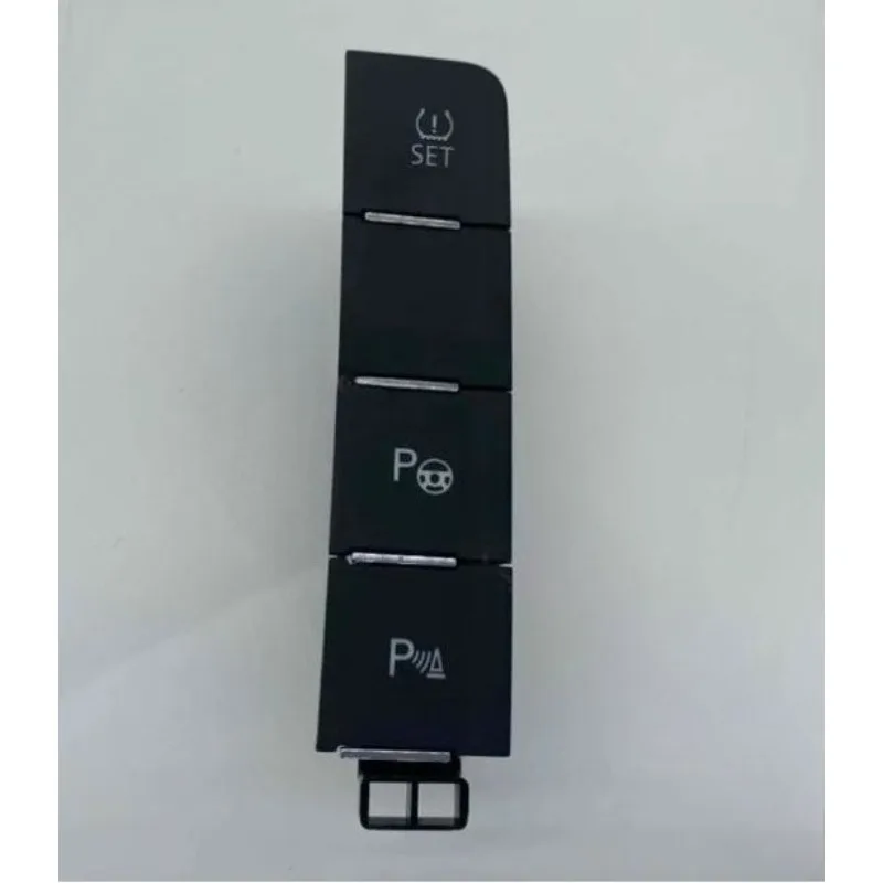 

Gear Lever Shift Pushbutton Start Driving Mode Tire Pressure Handbrake Parking 4 Button Switch for Volkswagen Lamando Brand New
