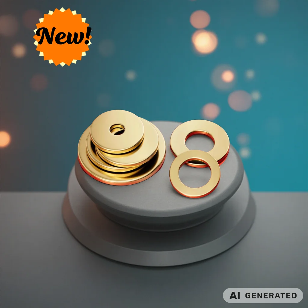 2/100pcs Brass Flat Washers Thick Copper Gaskets Round Metal Screw Spacers M2 M2.5 M3 M4 M5 M6 M8 M10 M12 M14 M16