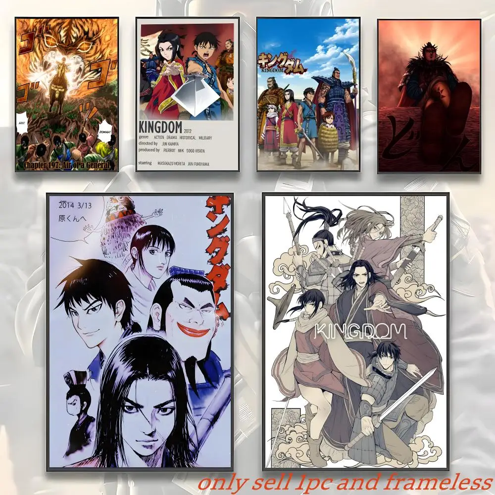 High-octane anime K-KingudamuS Poster Gift with prints Home bedroom living room decoration promotion and display