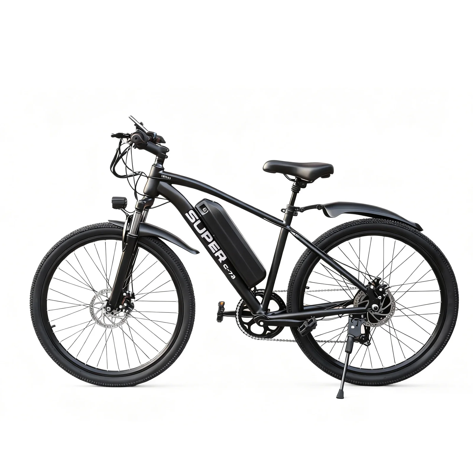 AliExpress NONE Adult Urban E-bike 250W Motor 48V 13Ah Battery Outdoor Commuting Electric Bicycle 26*2.0" Fat Tire Short Travel Electric Bike