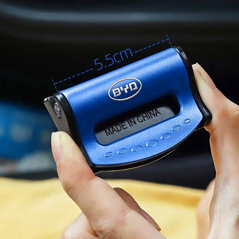 Safety Seatbelt Adjustment Clip For BYD Atto 3, Seal, Dolphin, Han, Tang, Song, Yuan, Car Seat Belt Stopper Accessory