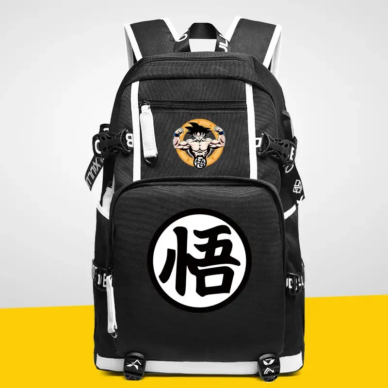 

Dragon Ball Backpack Student School Bag Oxford Spinning Anime Peripheral Backpack Casual All-match Bag Beautiful Fashion