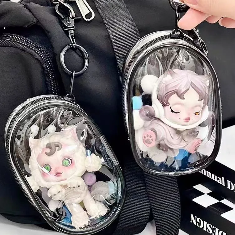

North America Baby Wearing Capsule PVC Transparent Display Outing Bag Child ow Case Cus Design Service DIY Bag