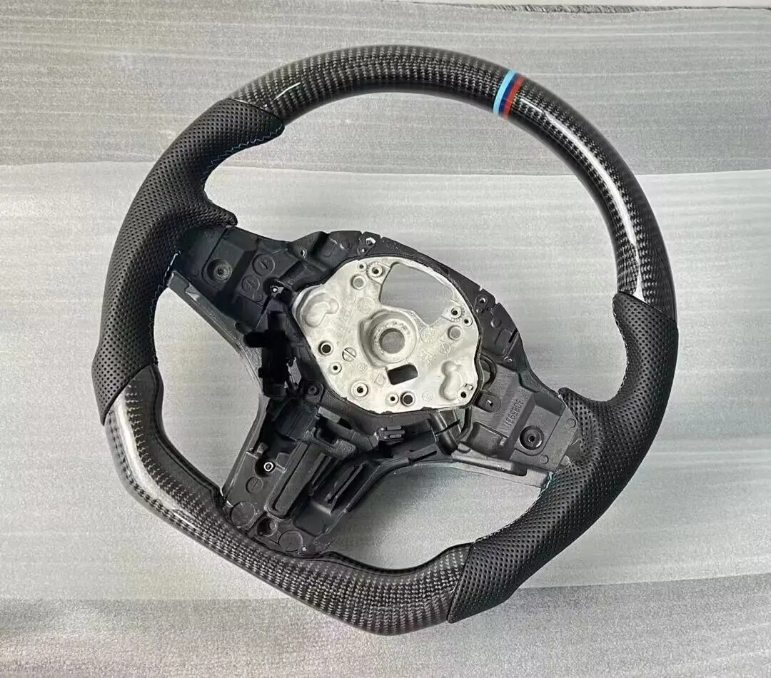 LED Steering Wheel For BMW G Series M1 M2 M3 M4 M5 M8 1-4 Series X1 X2 X3 X4 X5 X6 X7 Z4 With Heating Customized Racing