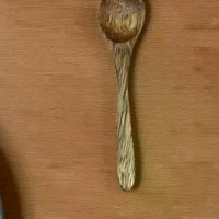 5PCS Wooden Round Cooking Utensil Natural Bamboo Non Stick Long Handled Soup Spoons Sugar Tea Honey Scoops Kitchen Tableware