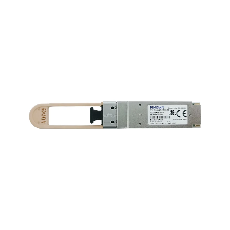 

Параллельный волоконно-оптический модуль связи Ethernet Finisar FTLC9558REPM-TE-100G QSFP28 100GBASE-SR 100m OM4 MMF 850nm