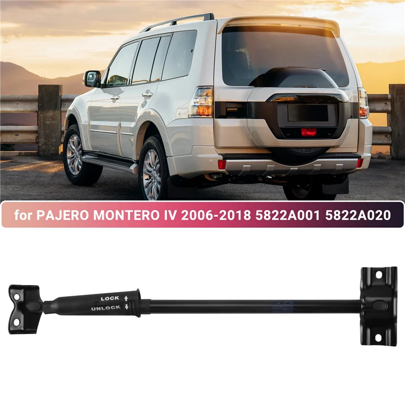 AY03-미쓰비시 파제로 몬테로 IV 2006-2018 5822A001 5822A020 용 자동차 뒷문 테일게이트 백 도어 안전 스토퍼