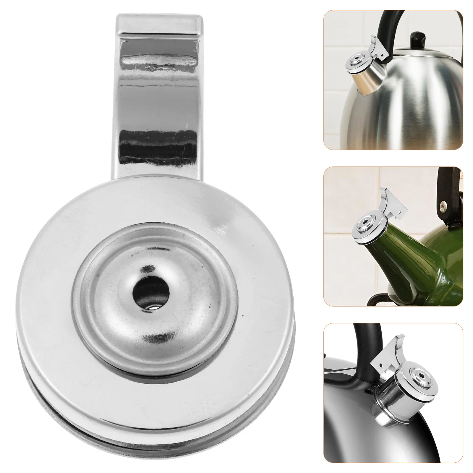 Kettle Lid Teakettle Flute Water Boiling Alarm Stove Top Stainless Steel Spout Autismo Accesorios