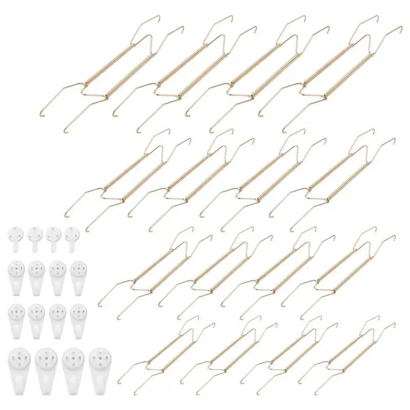 A84X-Plate Hangers For The Wall 6 8 10 12 Inch,Wall Plate Hangers Decorative Plate Hangers Invisible Wall Plate Holders