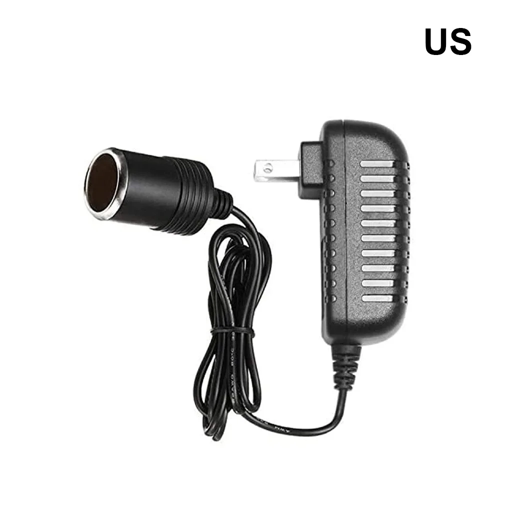 Car Lighter Socket Converter Power Adapter Portable Electrical Video Recorder Charger Household Automobile UK Plug