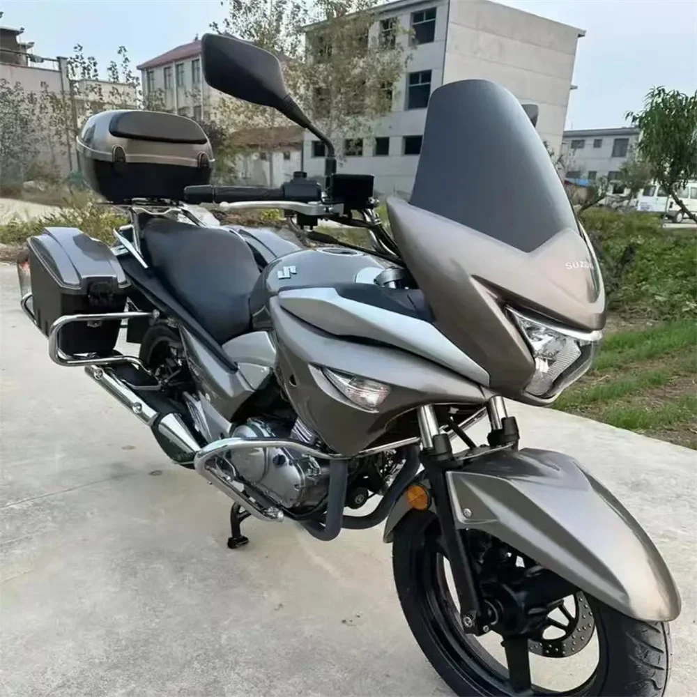 

GW250 F version Windshield modification For SUZUKI GW250F with high front windshield and high-quality chest guard accessories