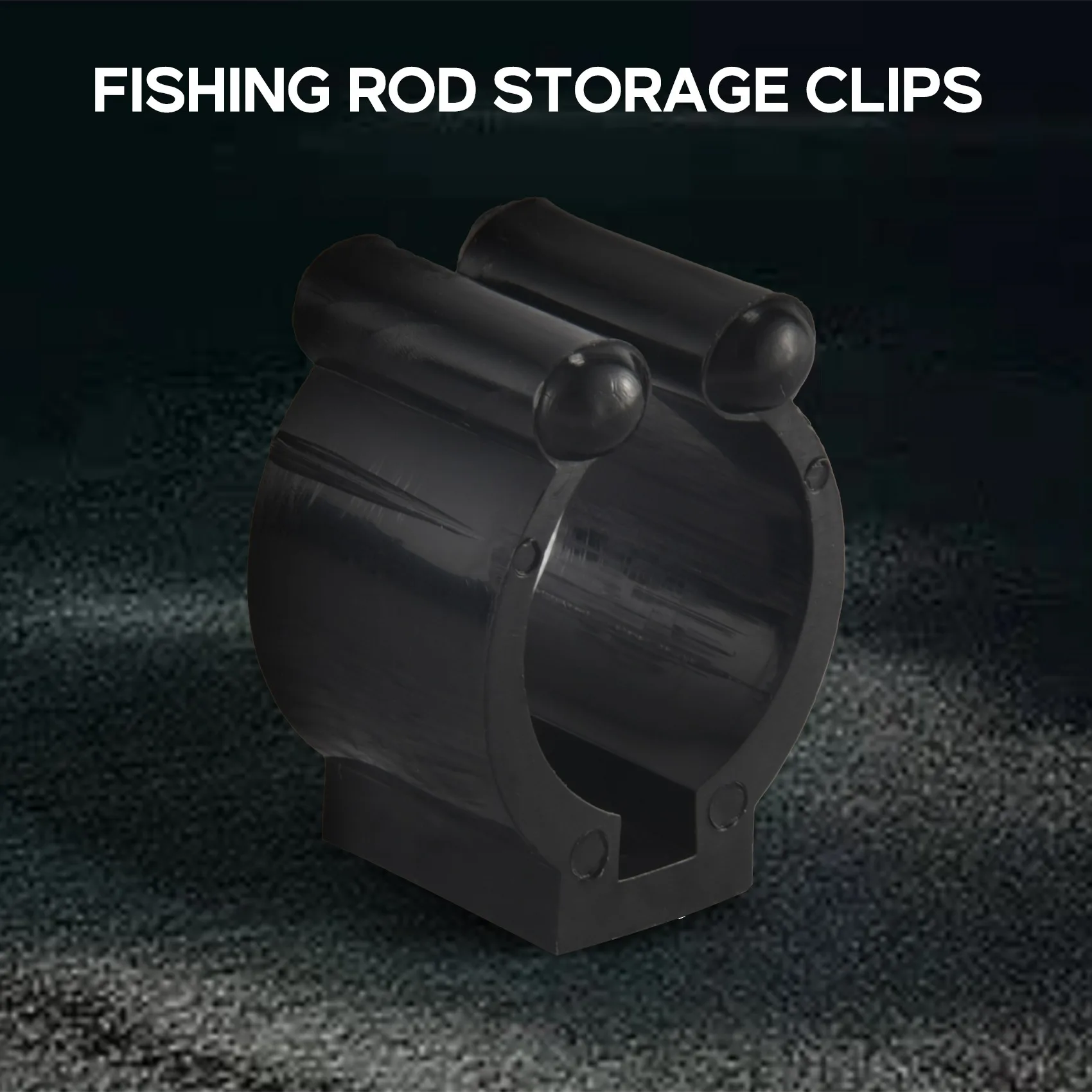 B93B-20 قطعة من مشابك تخزين صنارة الصيد العادية، رف تخزين بمشبك حامل قصبة الصيد، نمطان و10 قطع لكل نمط - كبير لـ Ho #4