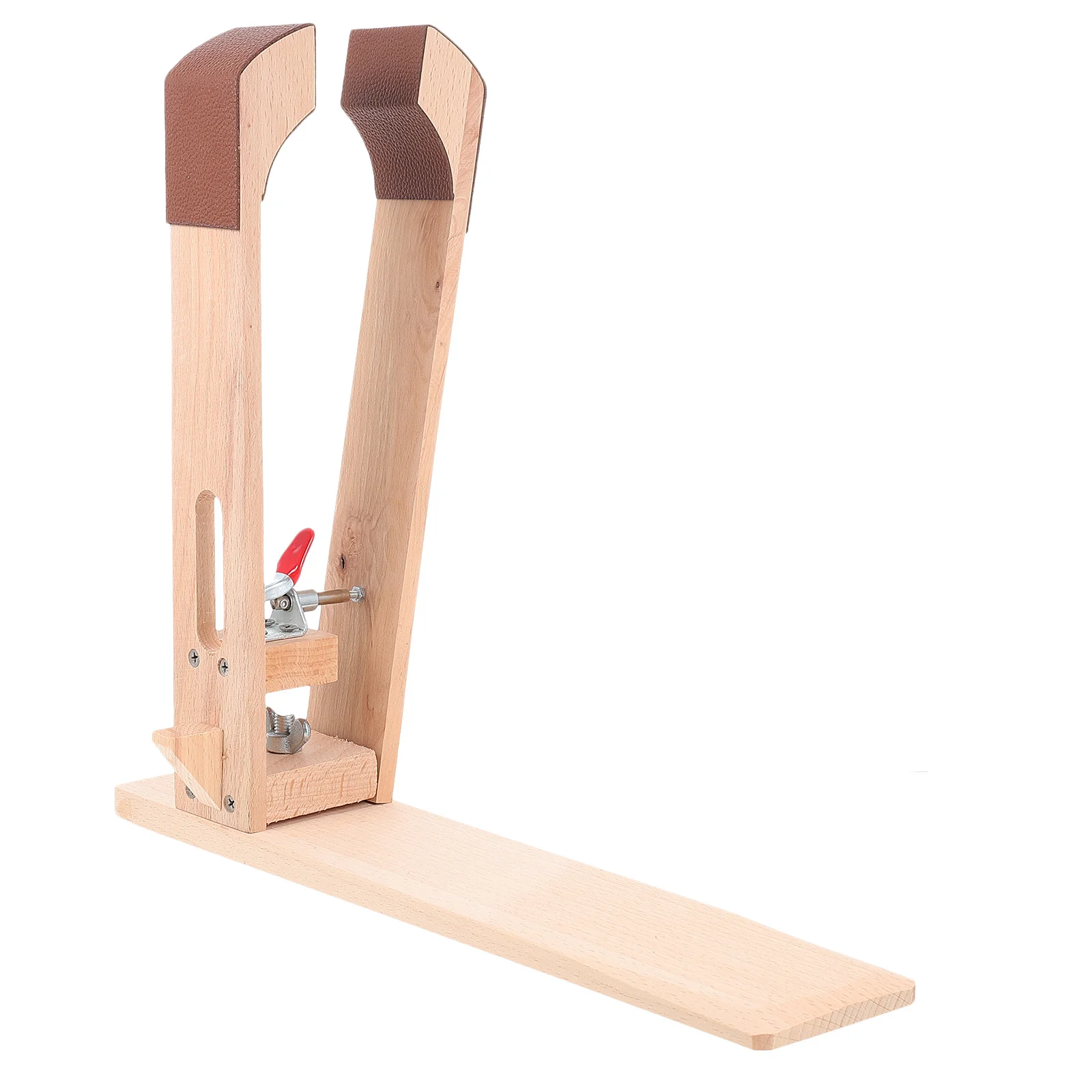 

Craft Stitching Desktop Wooden Sewing Clamp Easy Disassemble Install DIY Crafts Wallet Purse