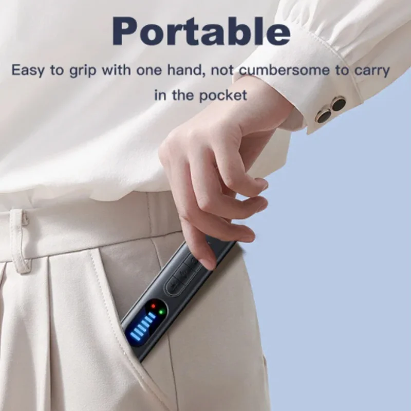 T15 Anti-candid Camera Detector Anti-eavesdropping GPS Locator Wireless Infrared Scanner Radio Wave Intelligent Detection