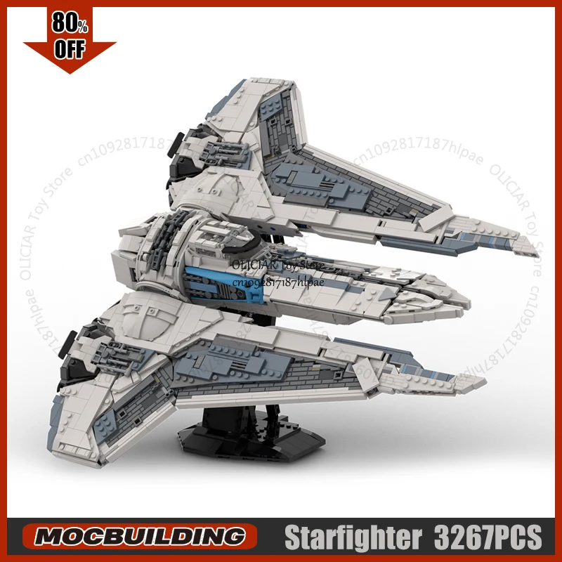 

Горячий MOC космический фильм строительный блок самолет транспорция звездный истребитель технология кирпичи наборы моделей DIY сборка игрушки рождественские подарки