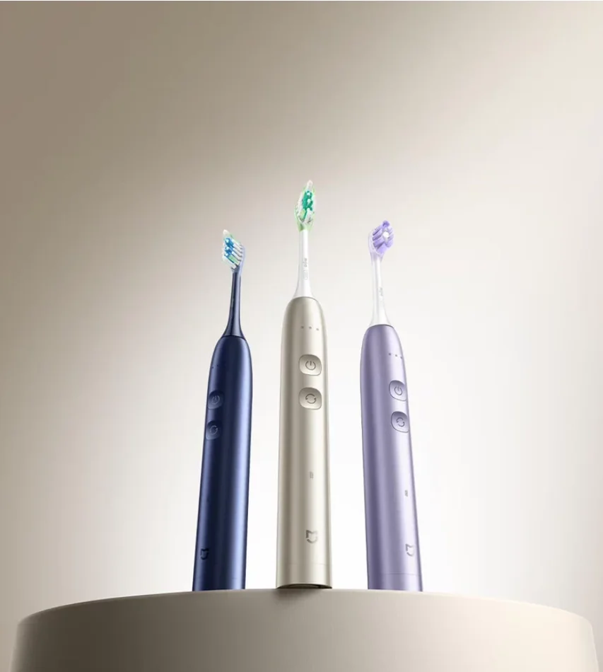 Original XIAOMI Smart 5 Modes Multi directional Vibrating Electric Toothbrush Full Body Waterproof Long Battery App Control