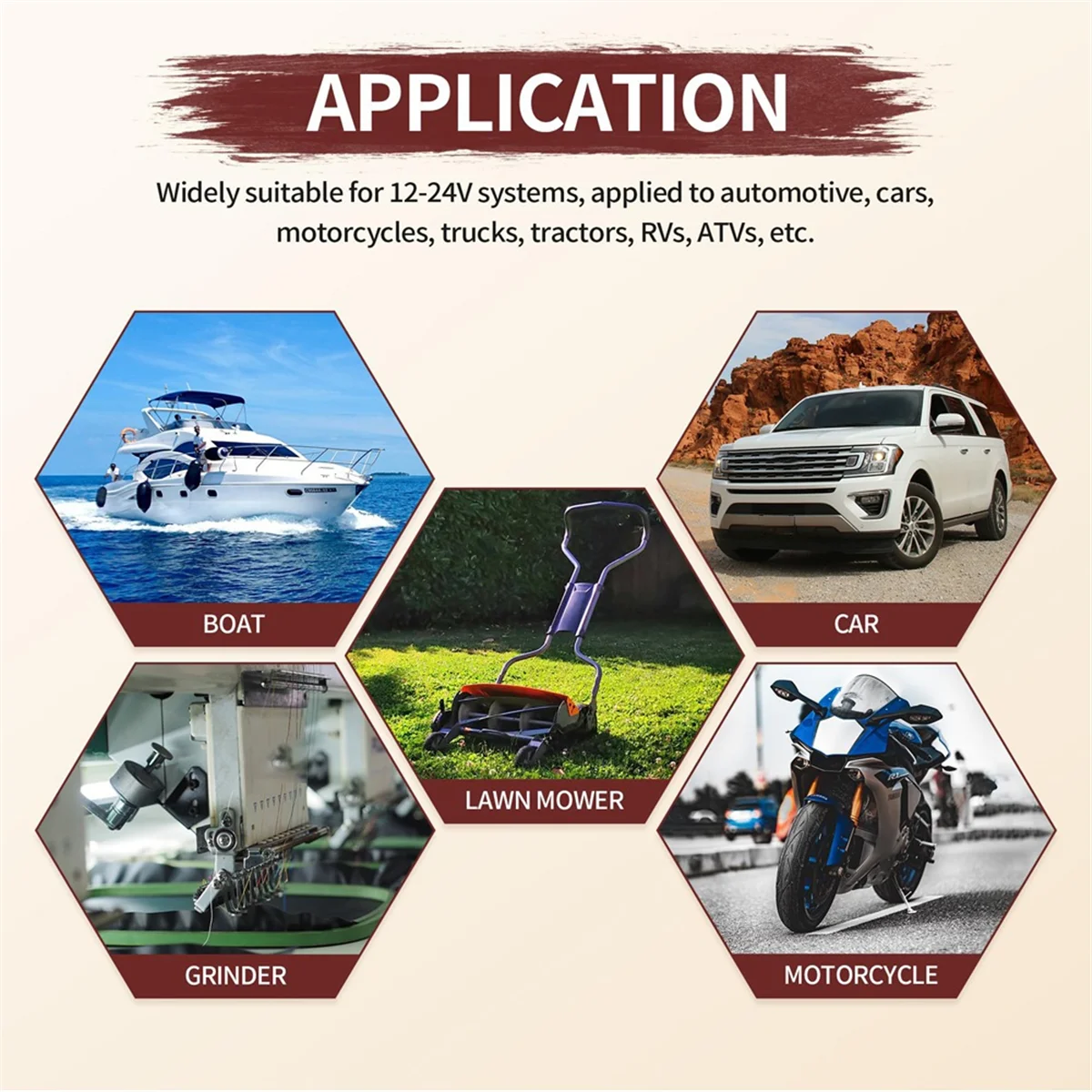 Heavy Duty Toggle Switch 12V DC30A Waterproof Toggle Switch 2 Pin ON/Off SPST with Mounting Panel for Auto Car Boat