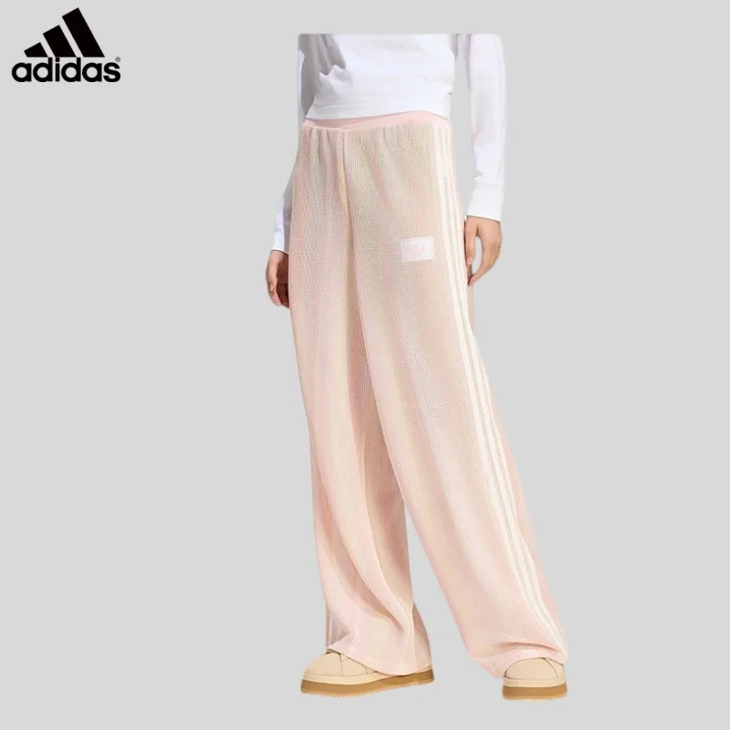 Adidas Clover New Women's Light Pink Street Sweatpants KY2037