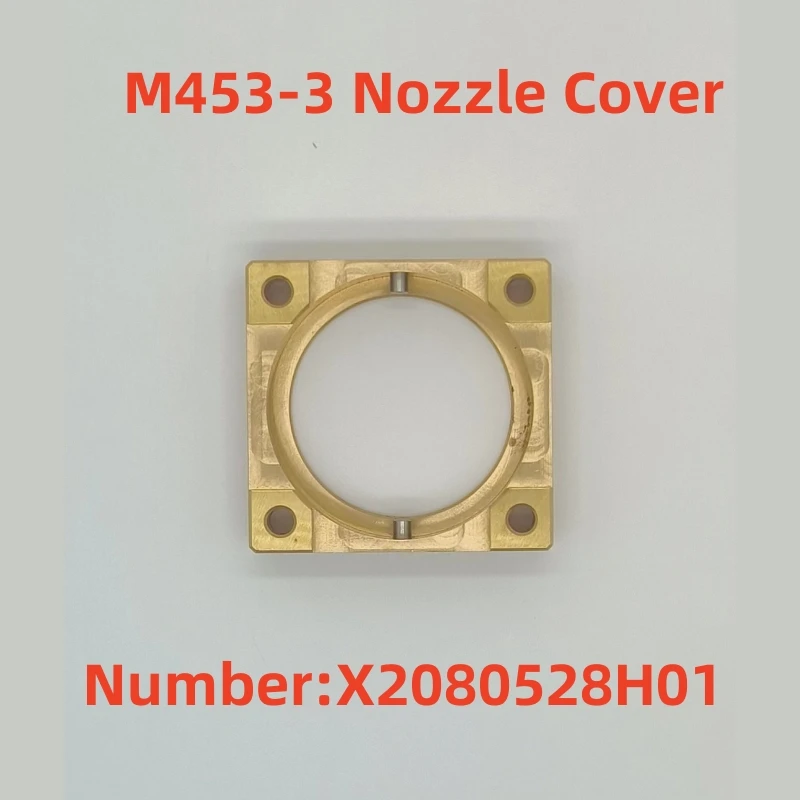 

X208D528H01 M453-3 Nozzle Stopper Lower Nozzle Cover 46*48*12mm for Mitsubishi Wire EDM- Low Speed Machine Spare Parts