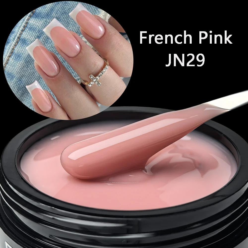 Jillnails 50g French Pink Builder Nagelgel HEMA- und TPO-frei Nagelgel-Lack Nagelkunst Maniküre 50g – Detail 7