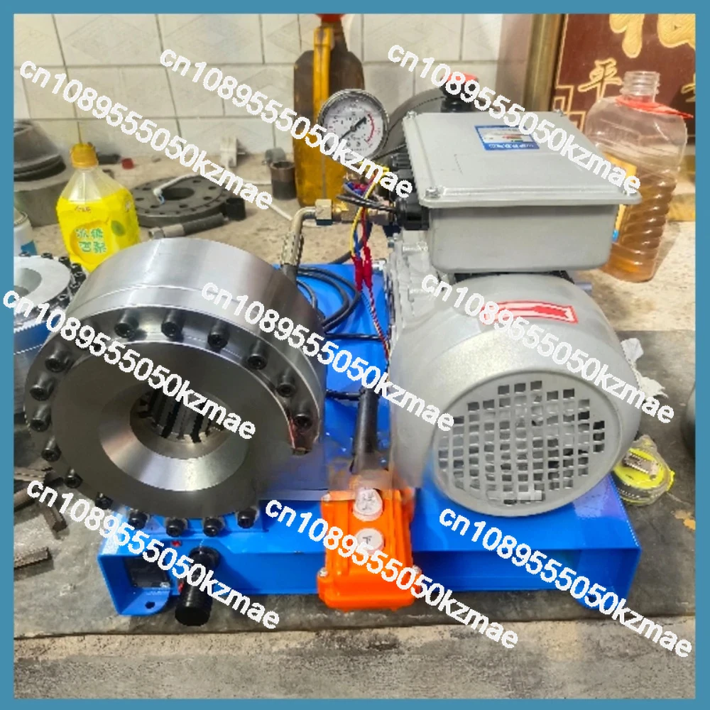 ماكينة تجعيد الخراطيم الهيدروليكية الكهربائية 2.2 كيلو وات |   10-31 مم لأنابيب الزيت ذات الضغط العالي، وظيفة الانكماش الهيدروليكي #2