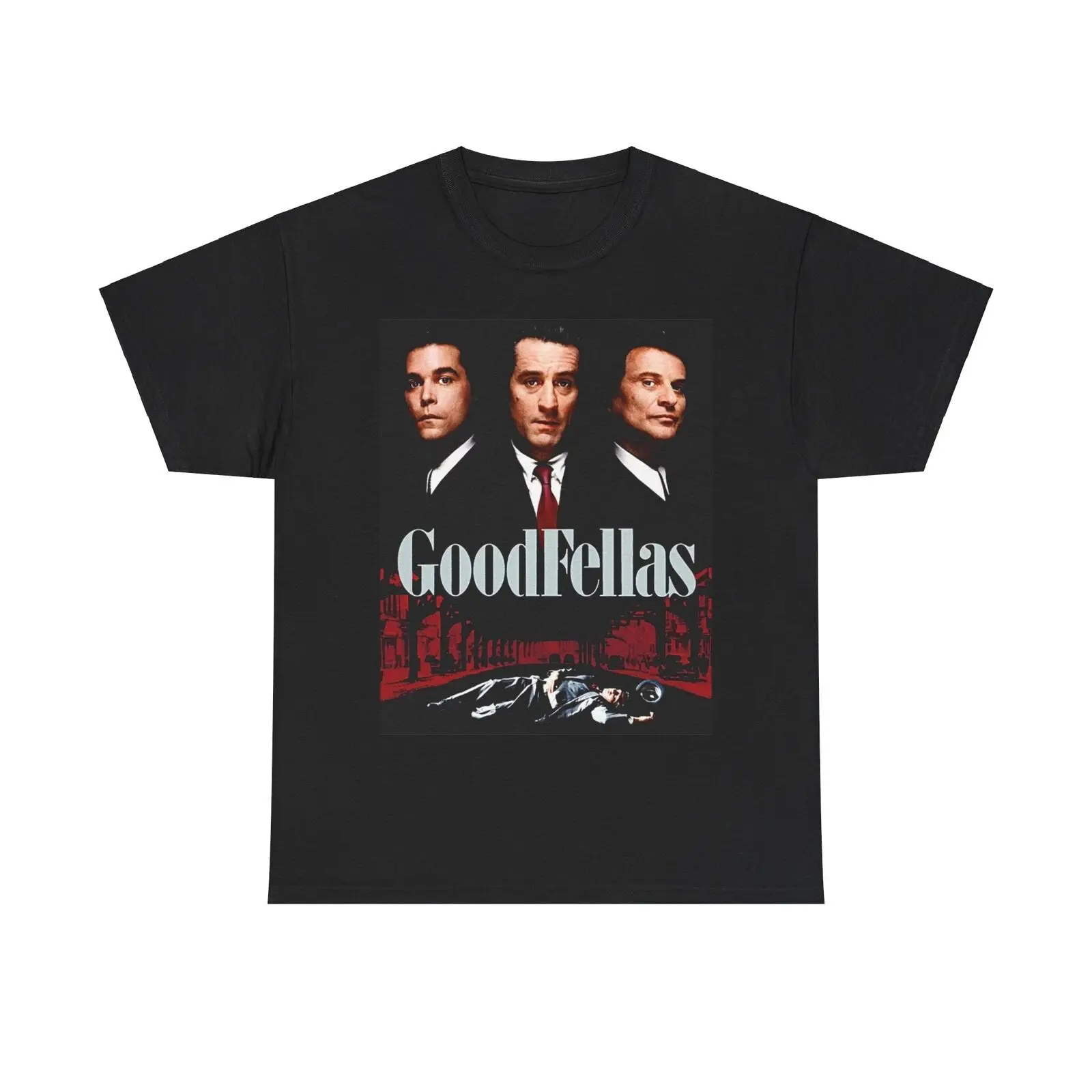 Goodfellas T Shirt Vintage 90s Movie Gangster New York Retro Heavy Cotton