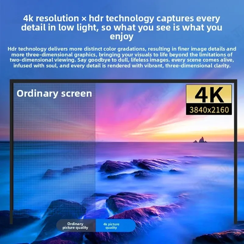 Portable monitor 4K first-line notebook expansion computer external secondary