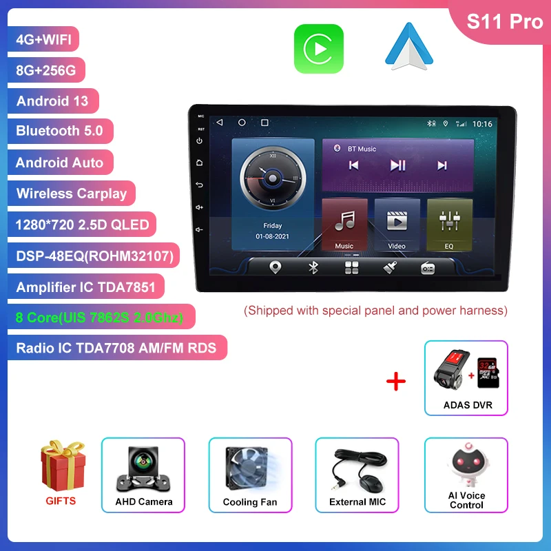 8-Core 4G WIFI Touchscreen GPS Navigatie Video Player DSP Stereo Android Multimedia voor Lexus IS200 1999 ~ 2005 Toyota Altezza